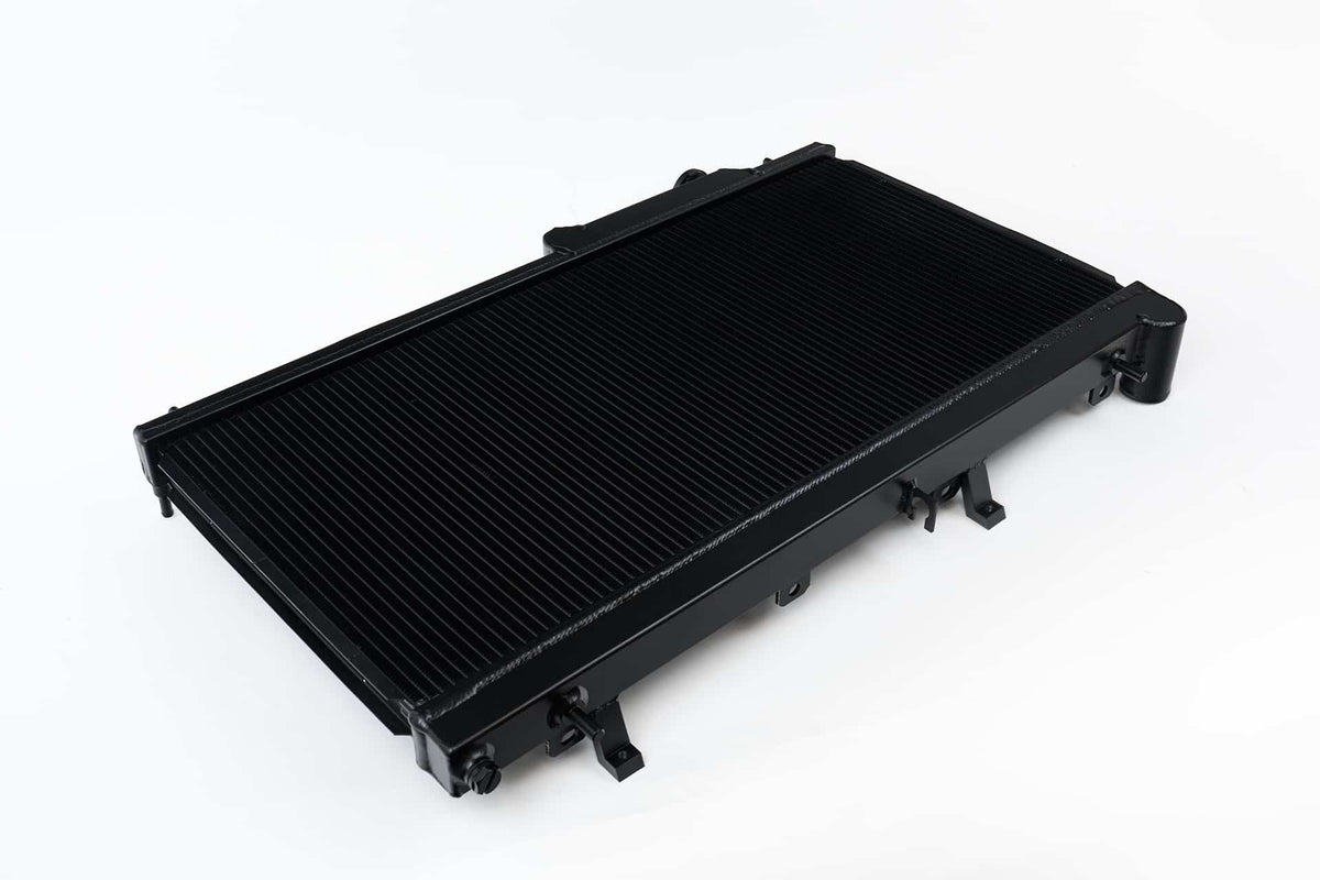 CSF 2-Row Time Attack Professional Race-Spec Radiator Black finish - Subaru Models (inc. 2008-2021 WRX / STI / 2009-2013 Forester)