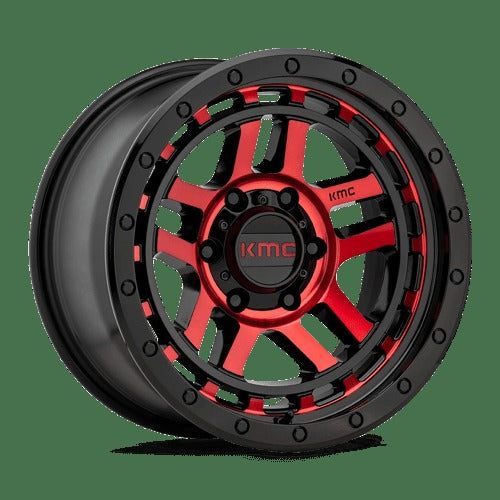 KM540 17X8.5 6X5.5 G-BLK MCH RTCC 18MM