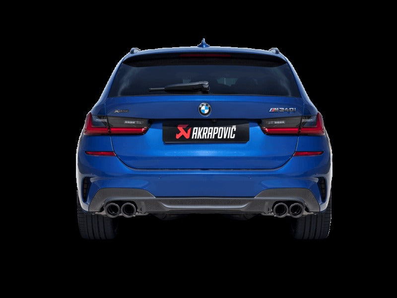 Akrapovic Slip-On Line Titanium (Requires BMW Part #18308686640) for 2020-2022 BMW M340i (G20, G21) - S-BM/T/30H