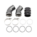 Wehrli 06-10 GM Duramax LBZ/LMM Passenger Side 3.5in Intercooler Pipe - Bronze Chrome