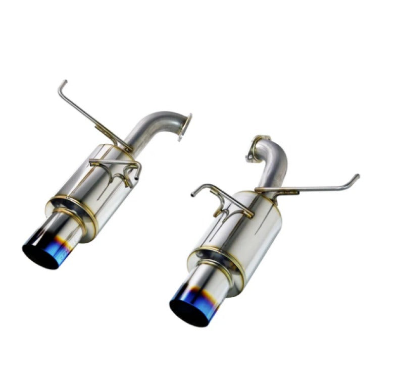 REMARK Axleback Exhaust - Dual R1 Spec Burnt Stainless - 2022-2026 Subaru WRX (VB)