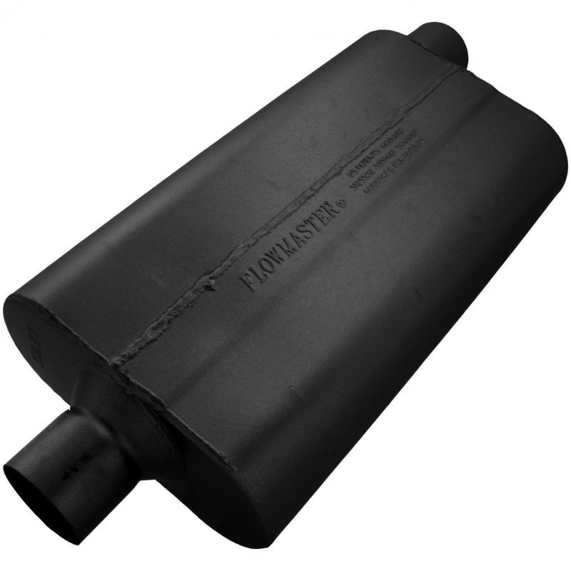 Flowmaster 50 Series Delta Flow 2.5-Inch Center Inlet/Offset Outlet Muffler - 942552