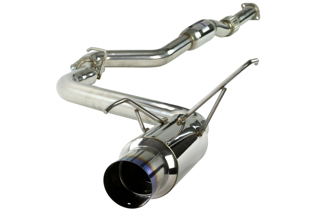 Invidia N1 Single Exit Cat Back Exhaust - Titanium Tip - 2008-2014 Subaru WRX Sedan / 2011-2014 STI Sedan