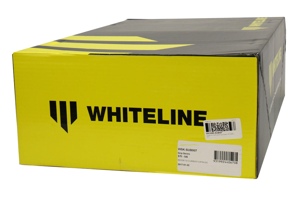 Whiteline Lowering Springs Kit - 2015-2021 Subaru STI