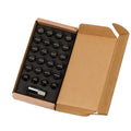 Rays 19 Hex L33 Lock & Nut Set 14x1.50 - Black