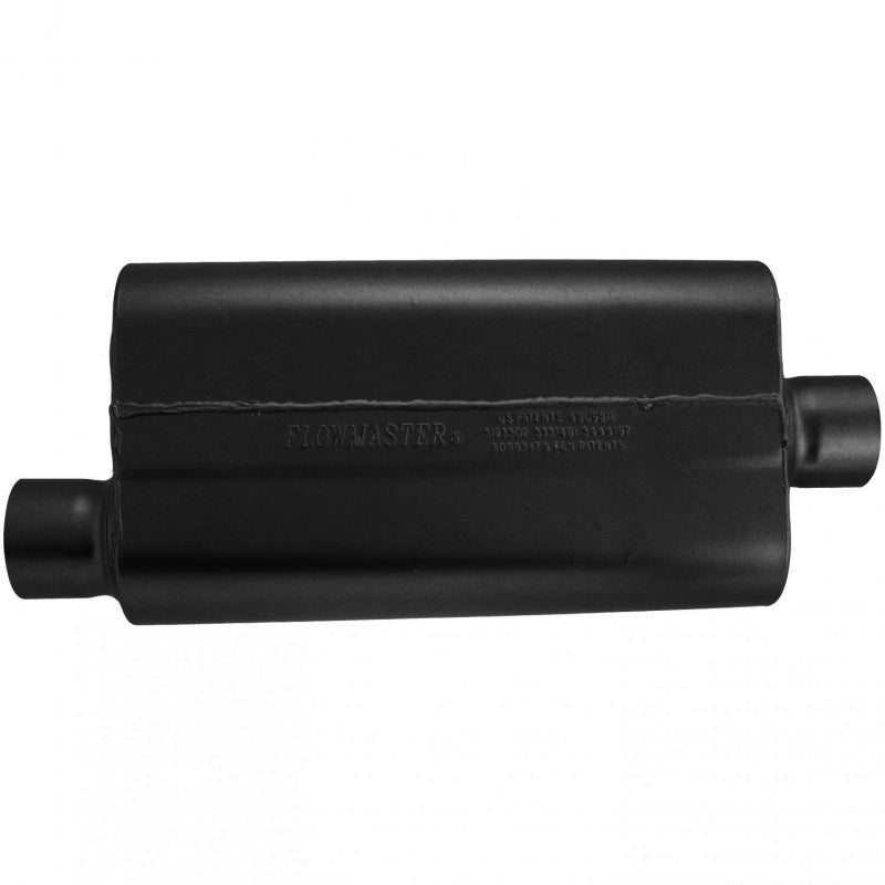 Flowmaster 50 Series Delta Flow 3-Inch Offset Inlet/Center Outlet Muffler - 843051