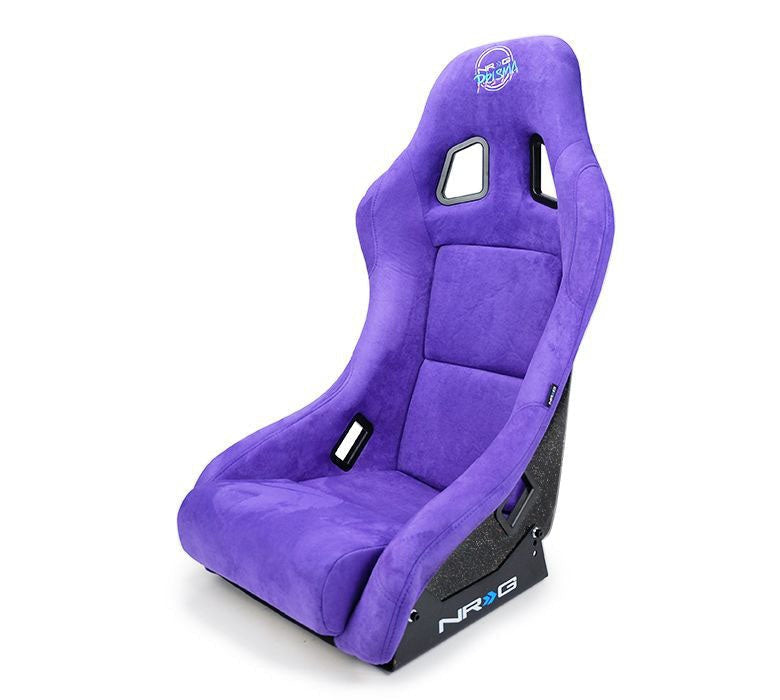 NRG Innovations FRP PRISMA Medium Competition Seat Vegan Alcantara Purple - Universal