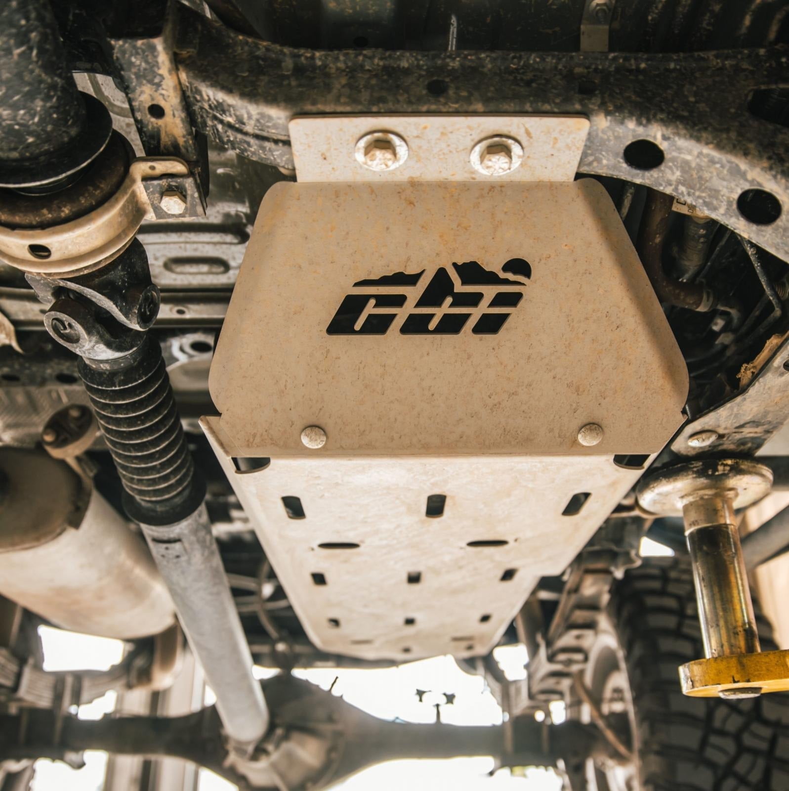 Tacoma Gas Tank Skid 16-22 Toyota Tacoma Non TRD Sport Model CBI Offroad