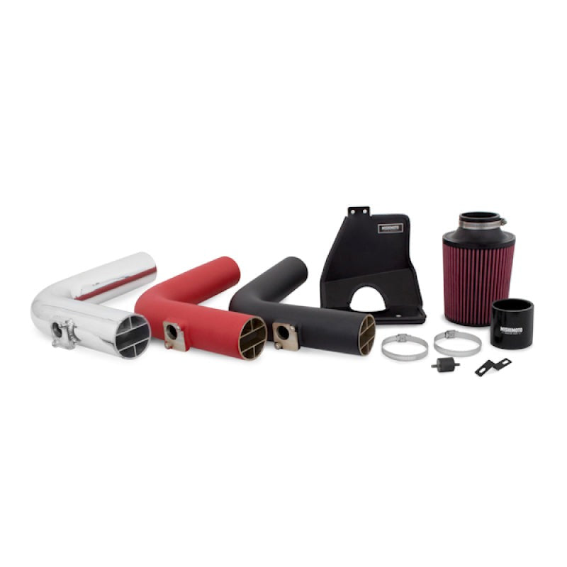 Mishimoto Performance Cold Air Intake Kit - Wrinkle Red - 2008-2014 Subaru WRX / 2008-2021 Subaru STI