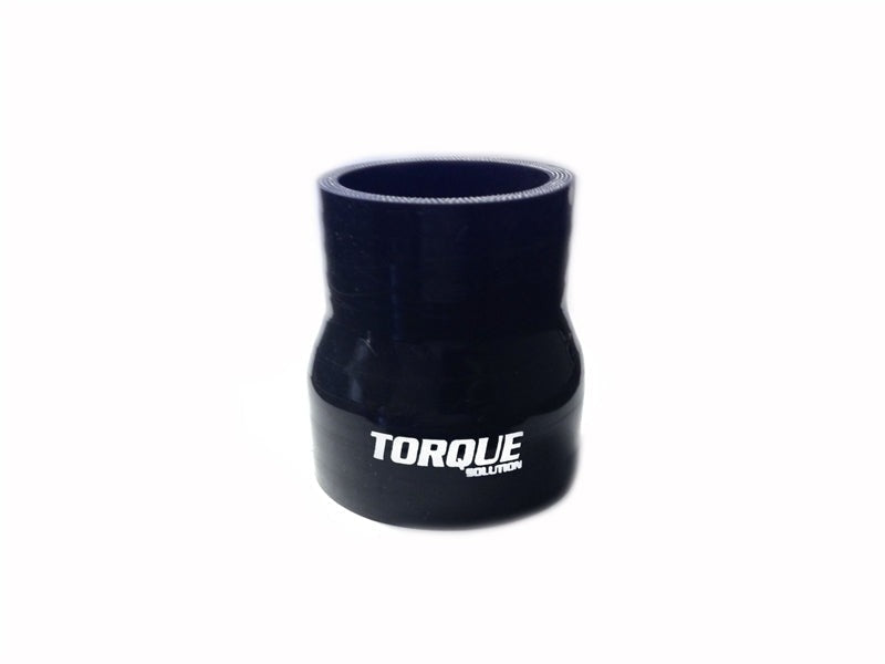 Torque Solution Transition Silicone Coupler for 2.25" to 2.5" Black Universal - TS-CPLR-T22525BK