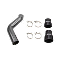 Wehrli 19-24 Cummins 6.7L Passenger (Hot) Side 3.5in Intercooler Pipe - Sparkle Bomber Orange