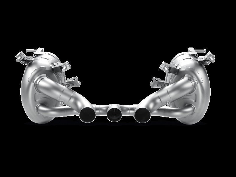 Akrapovic 10-15 Ferrari 458 Italia/458 Spyder Slip-On Line (Titanium) w/ Carbon Tips