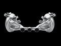Akrapovic 10-15 Ferrari 458 Italia/458 Spyder Slip-On Line (Titanium) w/ Carbon Tips