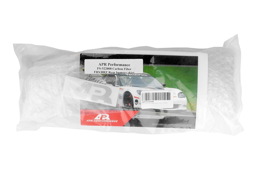13-21 FRS / BRZ / Toyota 86 APR Performance Carbon Fiber Rear Bumper Skirts