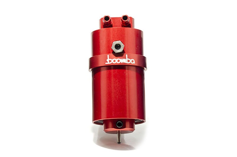 Boomba Racing Stage 2 Oil Catch Can Kit Red - 2015-2021 Subaru WRX
