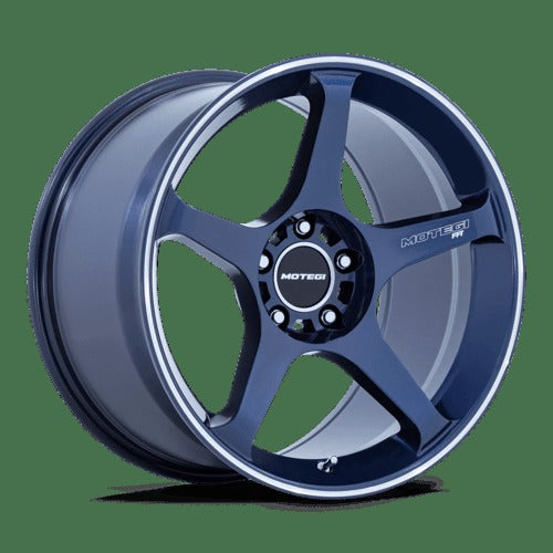 MR159 18X10.5 5X120 OB-BLU MCH 35MM