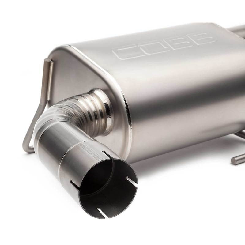 COBB Titanium Catback Exhaust (Incl. Burnt Ti Tips) - 2022-2026 Subaru WRX