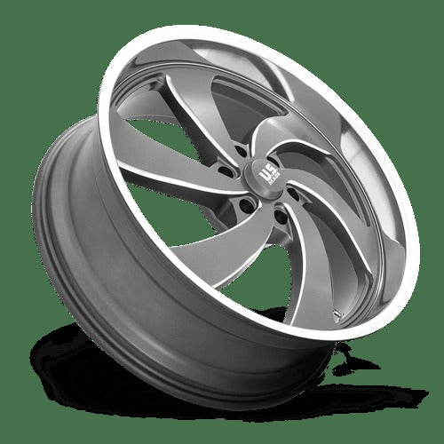U133 24X9 6X135 ANTH-MILL-DCL 25MM