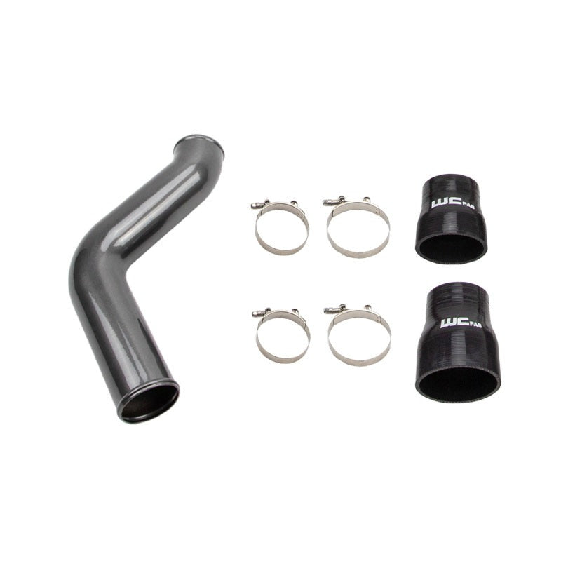 Wehrli 19-24 Cummins 6.7L Passenger (Hot) Side 3.5in Intercooler Pipe - Sparkle Copper