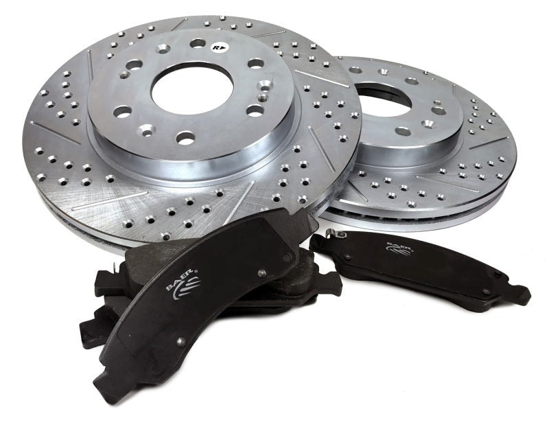 Baer Brakes 11-14 Ford Mustang Claw Rotor & Pad Combo Kit-