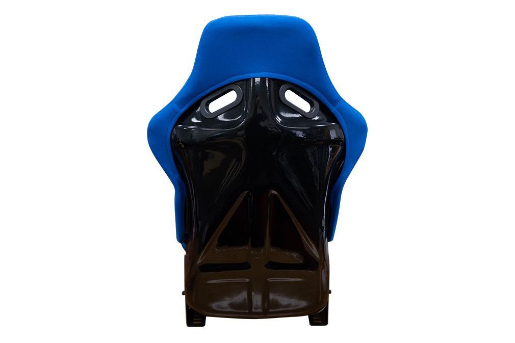 NRG Innovations FRP Large Cloth Bucket Seat Blue - Universal
