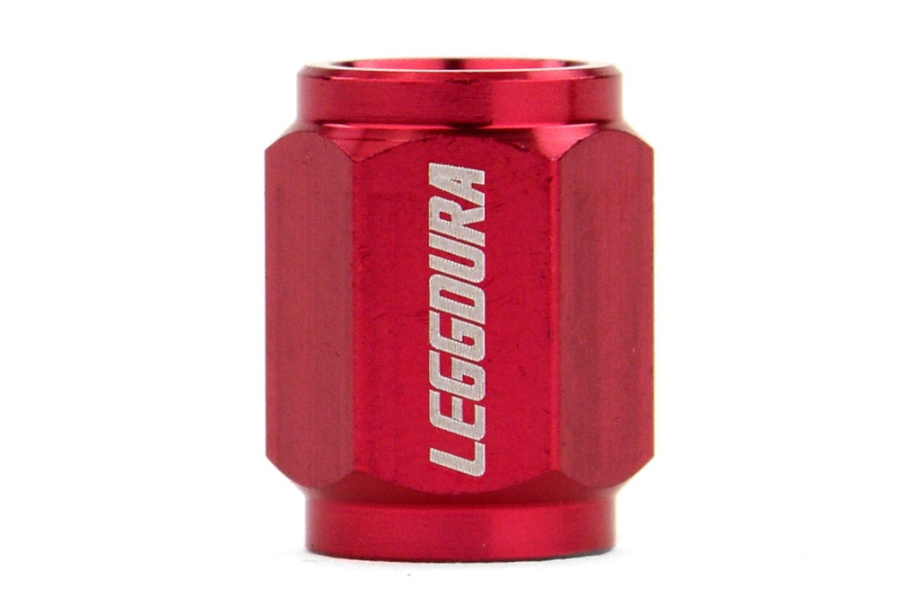 Project Kics Leggdura Racing Red Valve Cap - Universal