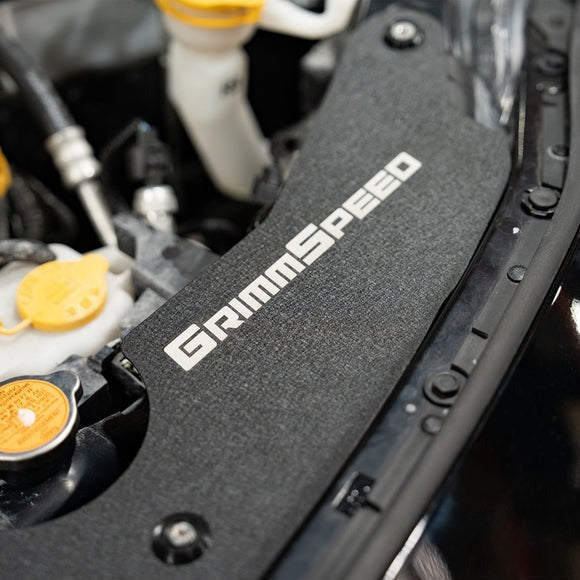 GrimmSpeed Radiator Shroud - Black - 2022-2024 Subaru WRX