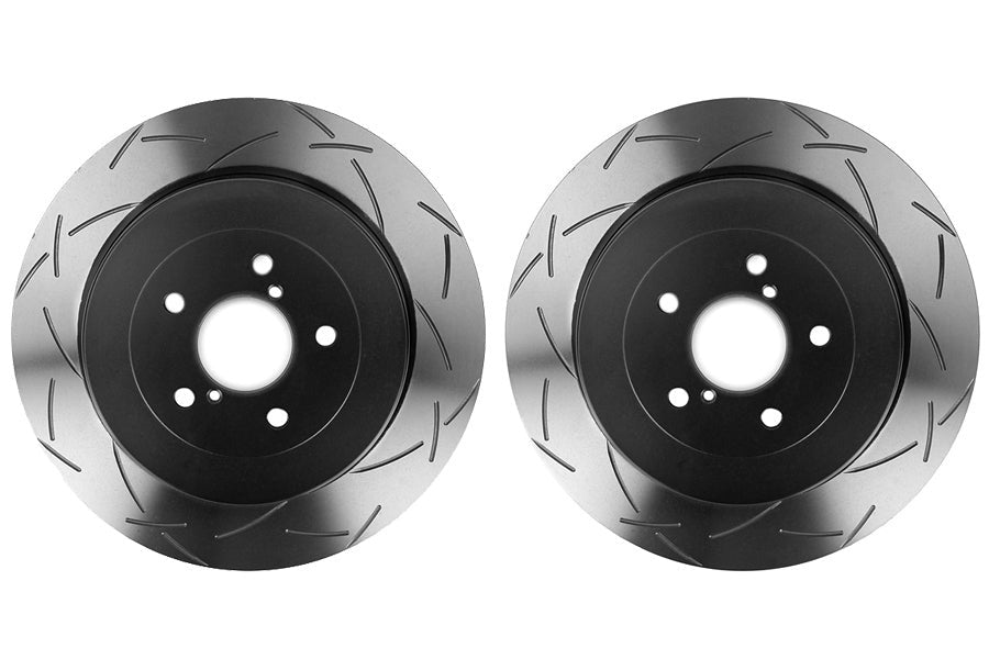 DBA Upgrade to STi Calipers, Rear Slotted 4000 Series Rotor 2002-2007 Subaru WRX