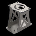 Artec Industries Group 51 Optima Battery Mount Bare Steel