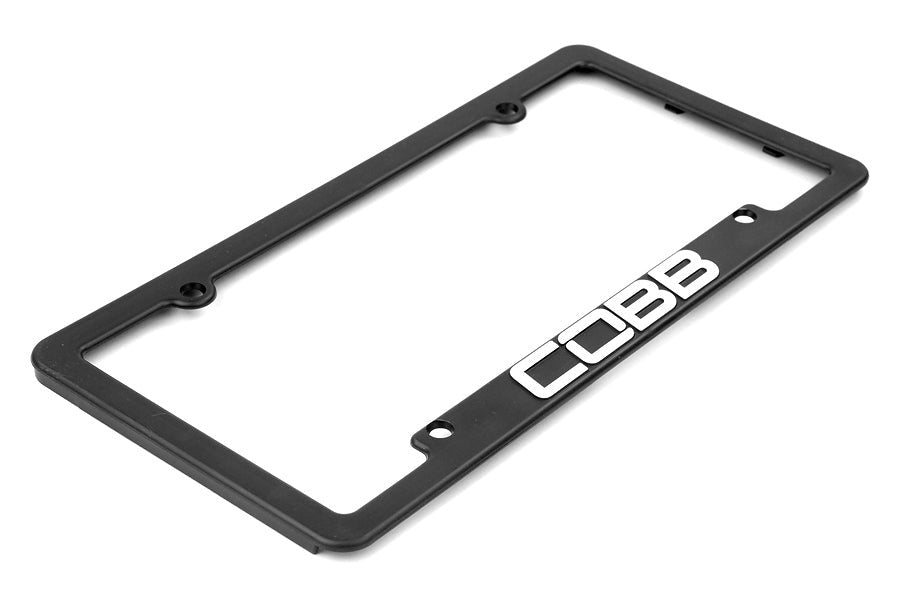 New Cobb Black License Plate Frame - Universal