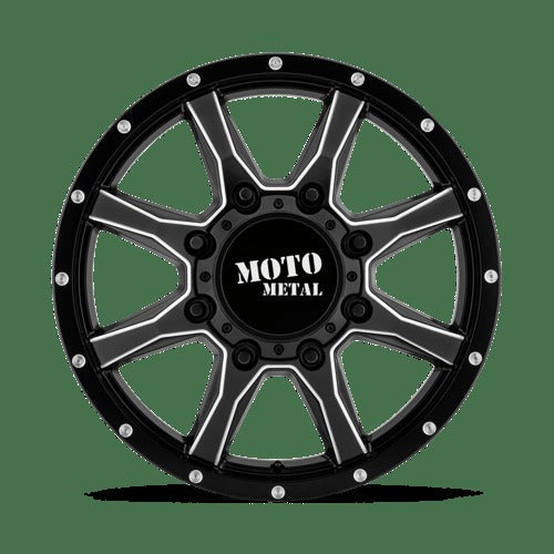 MO995 20X8.25 8X6.5 S-BLK MILL 127MM