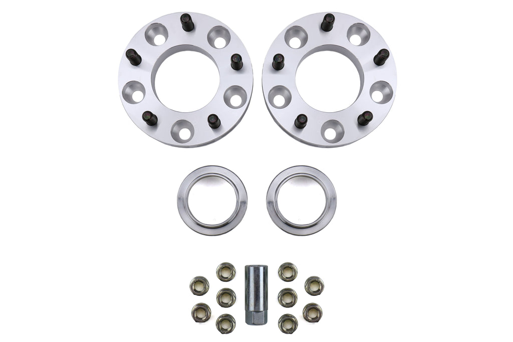 Project Kics Wheel Spacers 5x114.3 25mm w/ Hub Rings - Subaru Models (inc. 2005+ STI / 2015+ WRX)