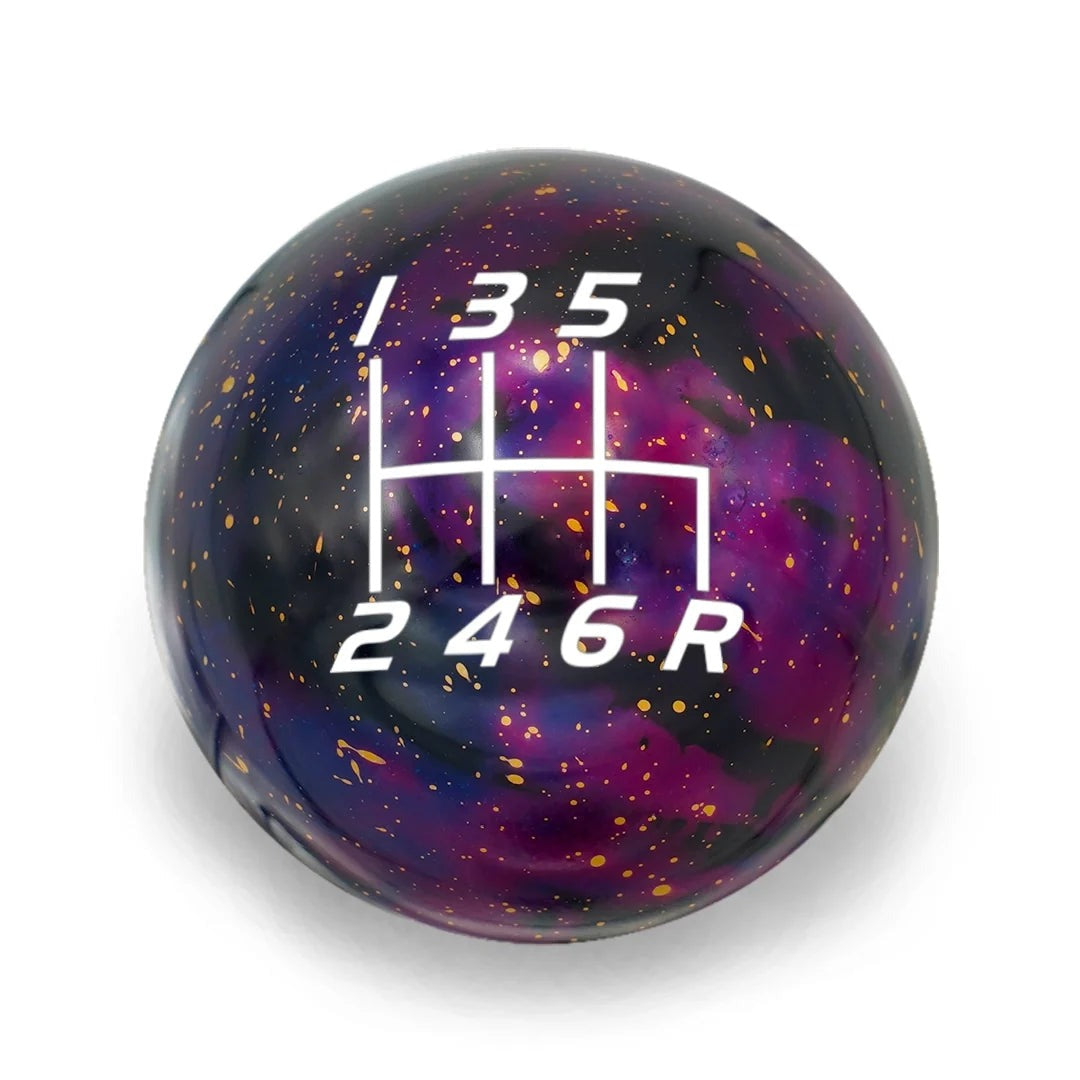 Billetworkz Cosmic Space Shift Knob - 6 Speed Velocity Engraving - Subaru WRX 2015-2025