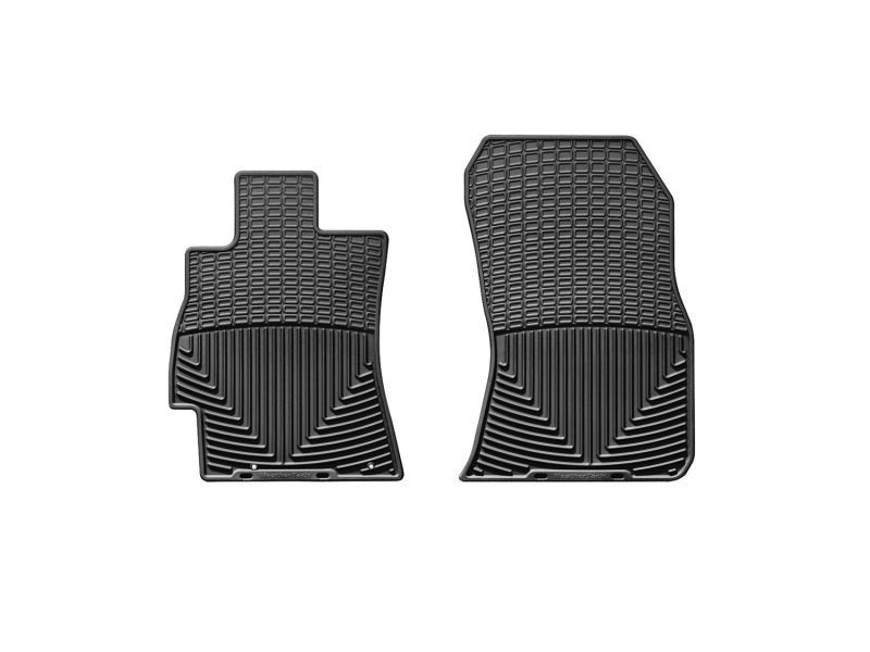 WeatherTech Front Rubber Floor Mats - Black - 2010-2014 Subaru Outback