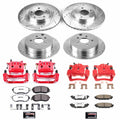Power Stop Z26 Street Warrior Brake Kit With Calipers (Front and Rear) - 2012 -2016 Subaru Impreza