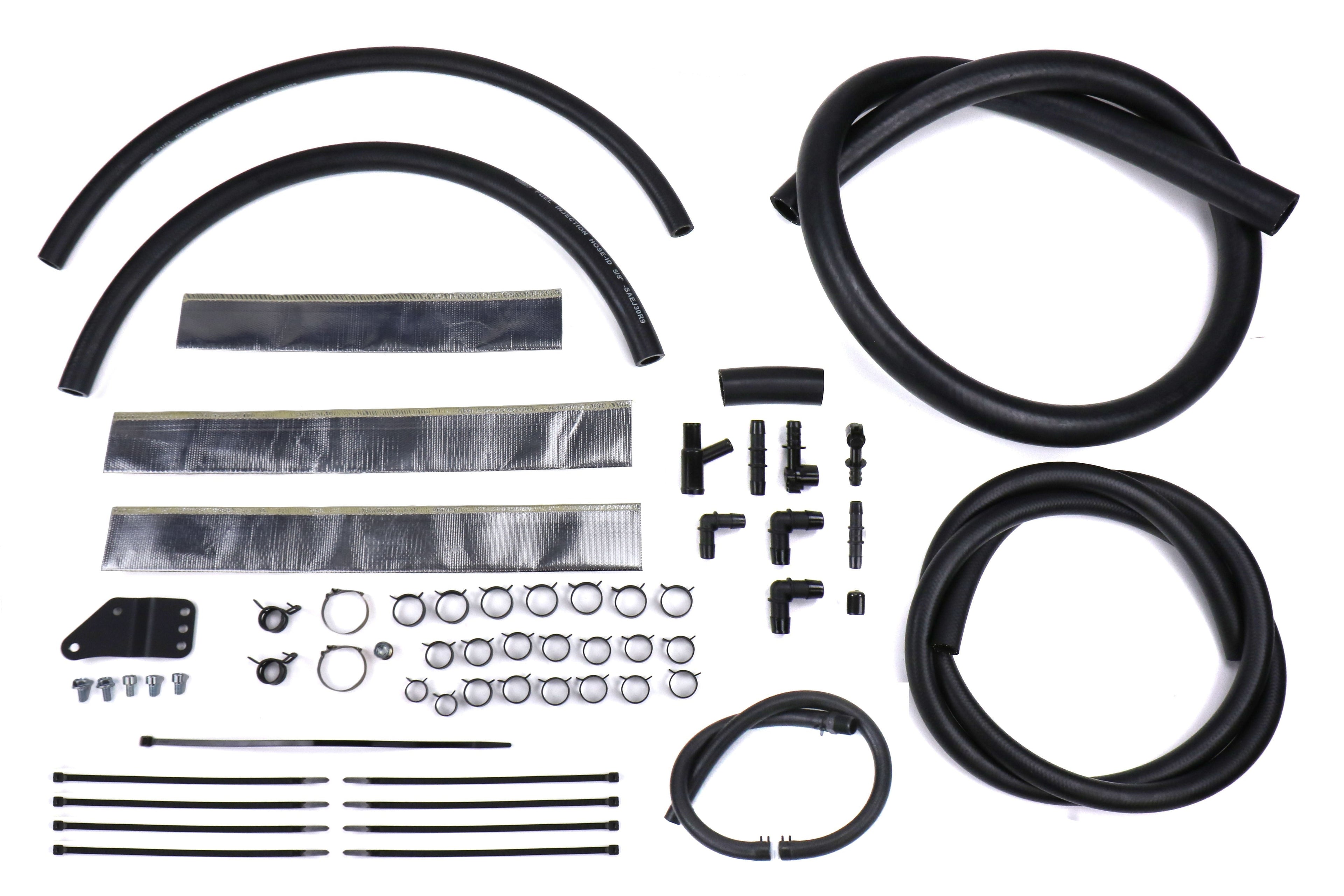 COBB Tuning Air Oil Separator Black/Red - Subaru Models (inc. 2008-2021 STI / 2008-2014 WRX)