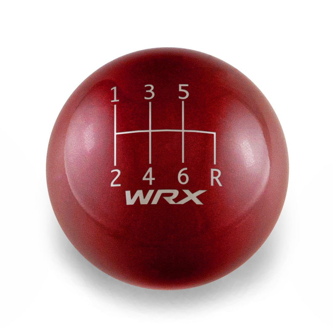 Billetworkz Weighted Shift Knob - 6 Speed WRX Standard Engraving - Subaru WRX 2015-2025
