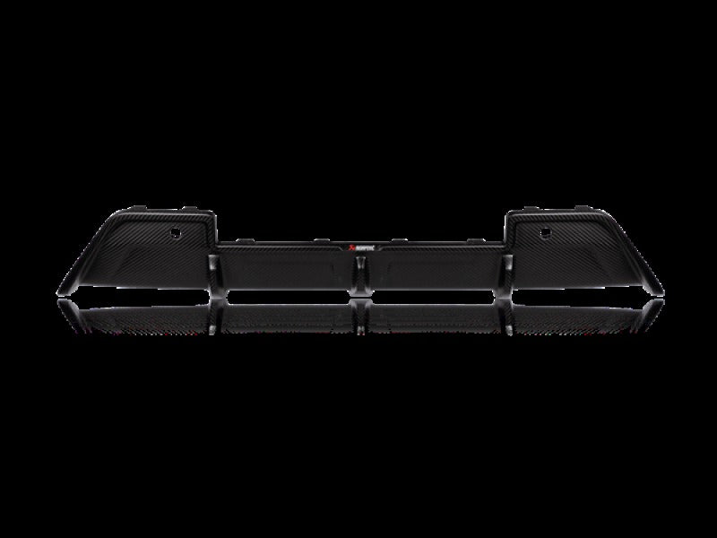 Akrapovic Rear Carbon Fiber Diffuser High Gloss for 2020 BMW X5M (F95)/X6M (F96) - DI-BM/CA/8/G