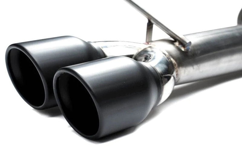 ETS Axle-Back Exhaust System w/ No Muffler Stealth Black Tips - 2022-2024 Subaru WRX