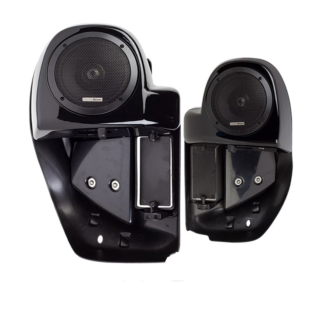 Lower Vented Fairings w/ 6.5” Speakers for 1998-2013 Harley-Davidson Touring Motorcycles Gloss Pair - HD13.LVF
