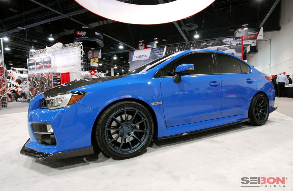 Seibon Carbon Fiber MB Style Side Skirts - 2015-2021 Subaru WRX / STI
