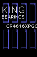 King Engine Bearings pMaxKote Performance Rod Bearing Set - Size +0.026mm - Subaru FA20