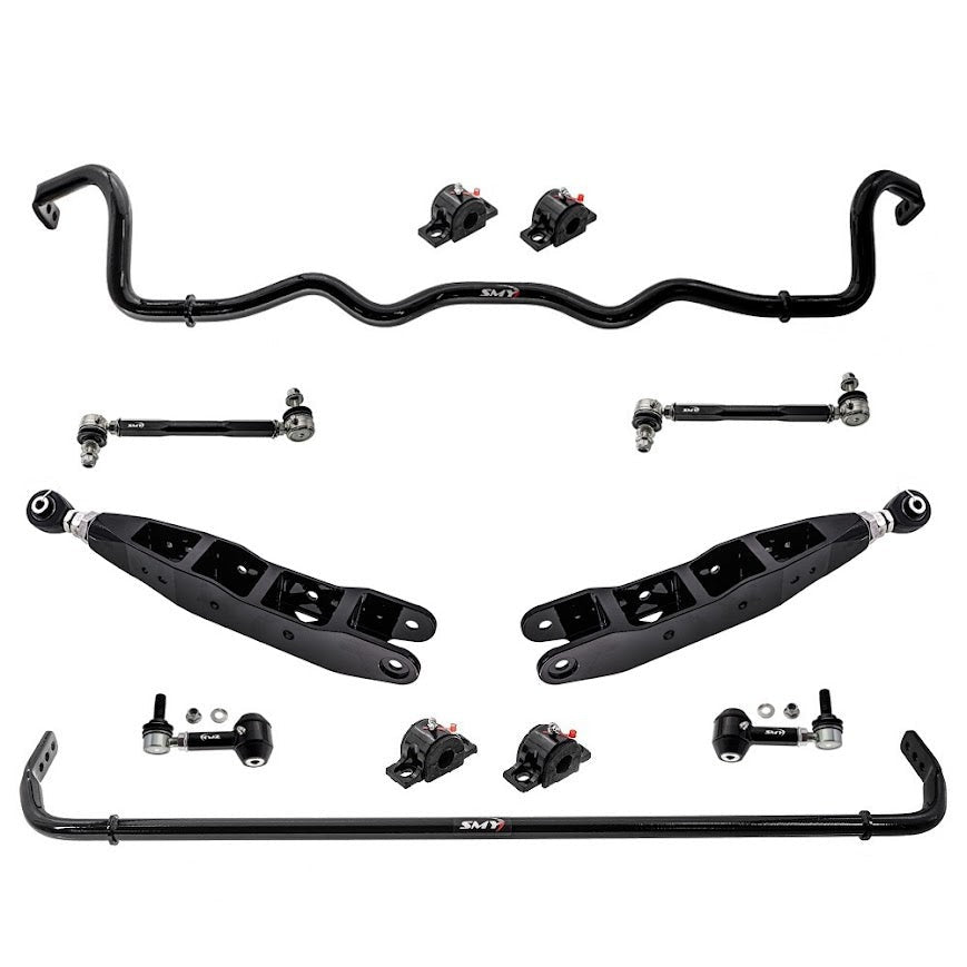 SMY Stealth 26mm Front and 24mm Rear Sway Bar Kit w/ Endlinks & LCA + Toe - 2022-2026 Subaru WRX