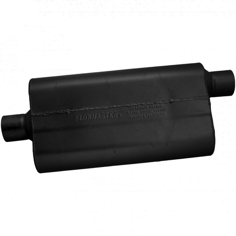 Flowmaster 50 Series Delta Flow 2.5-Inch Center Inlet/Offset Outlet Muffler - 942552