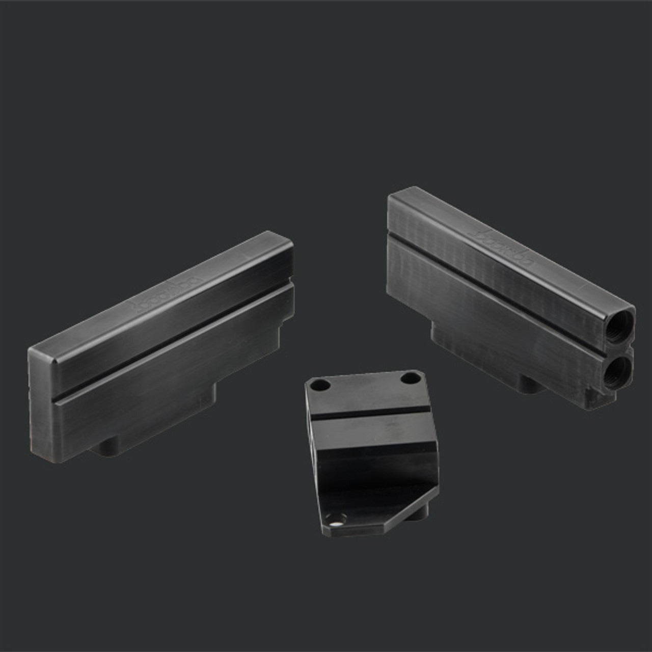 Boomba Racing WRX/STI Fuel Rails (Black) - 2002-2014 Subaru WRX / 2007-2021 STI