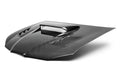 Seibon Carbon Fiber CWII Style Hood - 2006-2007 Subaru WRX / STI