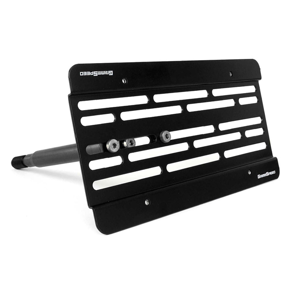 GrimmSpeed License Plate Relocation Kit - 2008-2014 Subaru WRX/STI / 2005-2009 Legacy