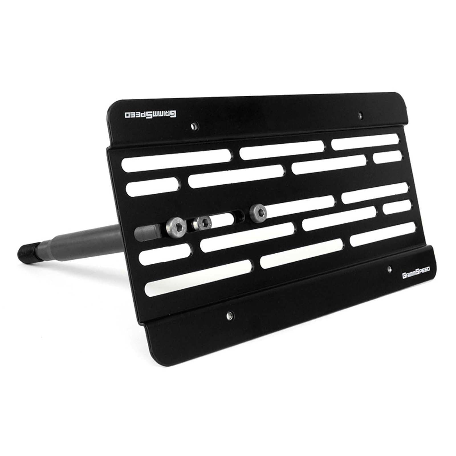 GrimmSpeed License Plate Relocation Kit - 2008-2014 Subaru WRX/STI / 2005-2009 Legacy