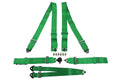 NRG Innovations 6 Point 3 Inch Harness Cam Lock Green - Universal