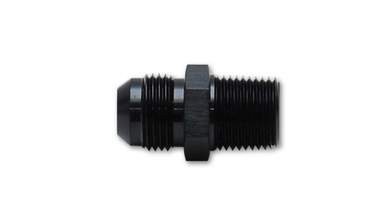 Vibrant Performance Straight Adapter Fitting, -20AN x 1in NPT, AN/NPT/ORB Performance Fluid Plumbing, for Performance Automotive Builds - Part 10179